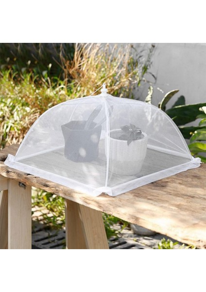 Gıda Koruyucu Şemsiye Yiyecek Sinek Koruyucu Tül Cibinlik 65 Cm fırsatları