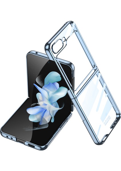 Galaxy Z Flip 5 Kılıf Kıpta Lensli Kılıf