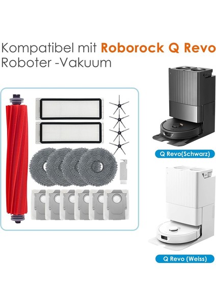 Q / P10 A7400RR Elektrikli Süpürge Ana Yan Fırça Hepa Filtre Paspas Bezleri Toz Torbası Yedek Parçaları (Yurt Dışından) indirimleri