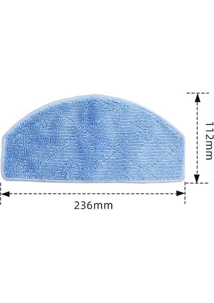 Robot Süpürge Yedek Parça Aksesuarları Paspas Pedi Için 8 Adet (Yurt Dışından) indirimleri