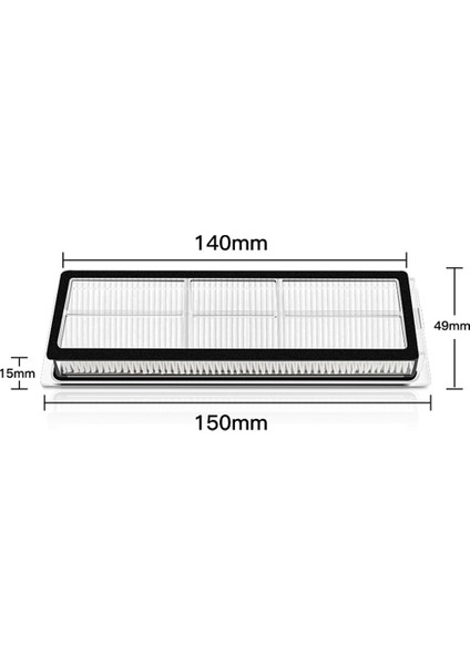 Bot W10 Pro Kendi Kendini Temizleyen Robot Süpürge Için Ana Fırça Hepa Filtre Yedek Aksesuarları (Yurt Dışından) modelleri