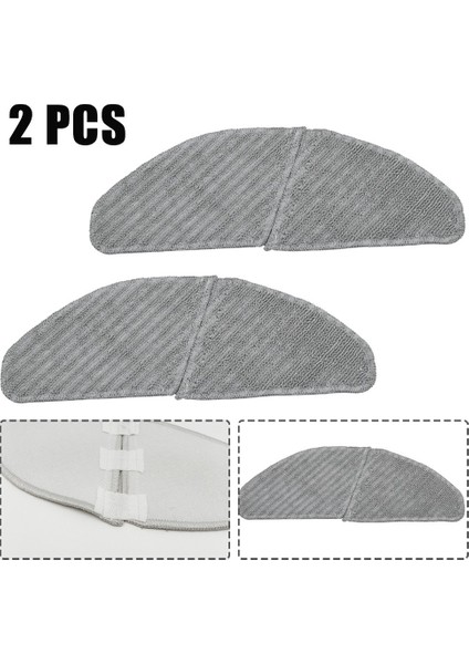 2 Adet Robot Süpürge Paspası S8+ M7 Pro Için Süpürme Polyester Silme Bezi Pedleri (Yurt Dışından) modelleri