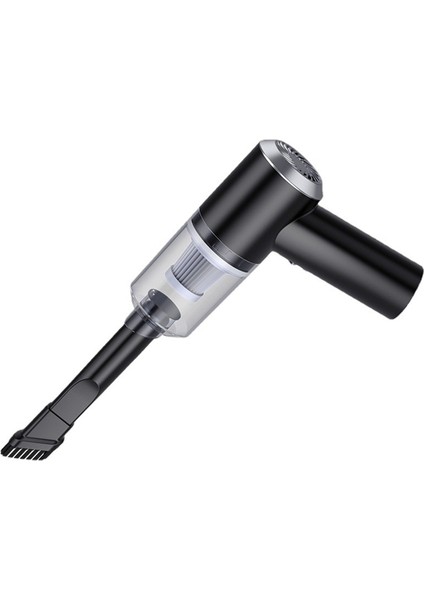 Araba Süpürgesi Için Kablosuz Şarj Edilebilir Yüksek Emişli Mini Hoover'lar Elde Taşınabilir Islak ve Kuru Siyah (Yurt Dışından)