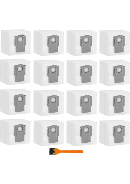 S8+ / S8 Pro Ultra S7 Maxv Max+ + Q5+ Toz Için Elektrikli Süpürge Torbaları (Yurt Dışından)