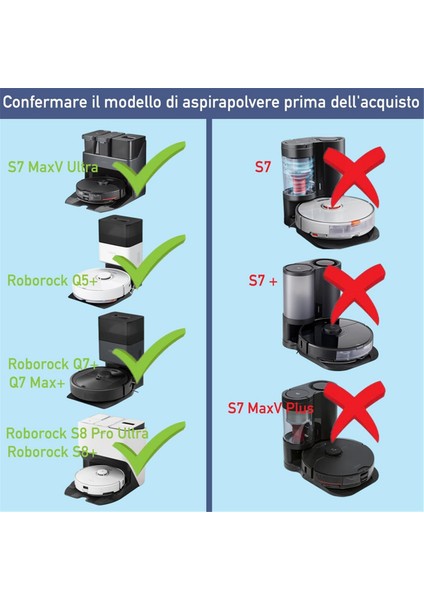 S8+ / S8 Pro Ultra S7 Maxv Max+ + Q5+ Toz Için Elektrikli Süpürge Torbaları (Yurt Dışından) indirimleri