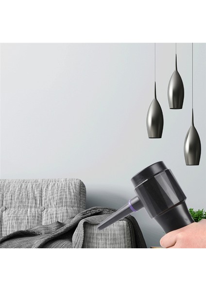 2'si 1 Arada Kablosuz Araba Elektrikli Süpürgesi El Tipi Toz Toplayıcı Taşınabilir Çok Amaçlı Üfleme Emişli Ev Ofis Için (Yurt Dışından) fırsatları