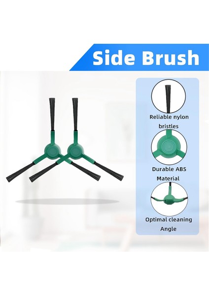 Combo Essential Series Q011, Y0110, Q0120,Y0140 Robot Süpürge Yedek Parçaları Için Aksesuar Seti (Yurt Dışından) indirimleri