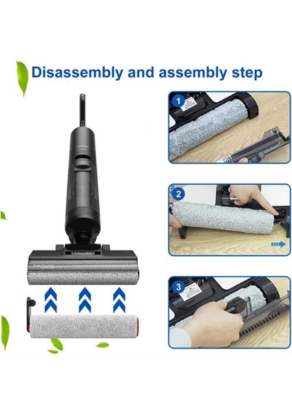 H12 Pro Islak Kuru Elektrikli Süpürge Silindirleri Için Silindir Fırça Hepa Filtre Yedek Parçalar Aksesuarlar (Yurt Dışından) modelleri
