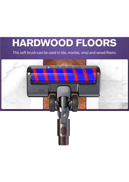 D008PRO/F8/FS005/6/7 Elektrikli Süpürge Ataşmanı Yumuşak Rulo Fırça Ahşap Zemin Seramik Karo Mermer (Yurt Dışından) modelleri