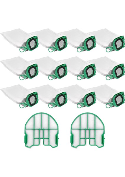 VB100/FP100 Için Vakumlu Süpürge Torbaları Filtre Yedek Parçalar Aksesuarlar Yedek Toz (Yurt Dışından)