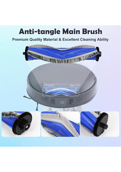 Aksesuarlar Yedek T30 Pro Omnı / Omnı/ T30S Combo Complete Robot Süpürge Için Uyumlu (Yurt Dışından) modelleri