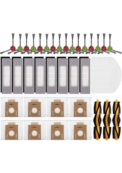 Ozmo T8 Max N8 Pro Pro+ Robot Süpürge Için Yedek Aksesuarlar (Yurt Dışından)