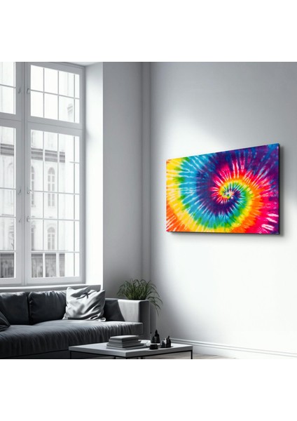 Abstract Colorful Pattern Dekorasyon Cam Duvar Tablosu fırsatları