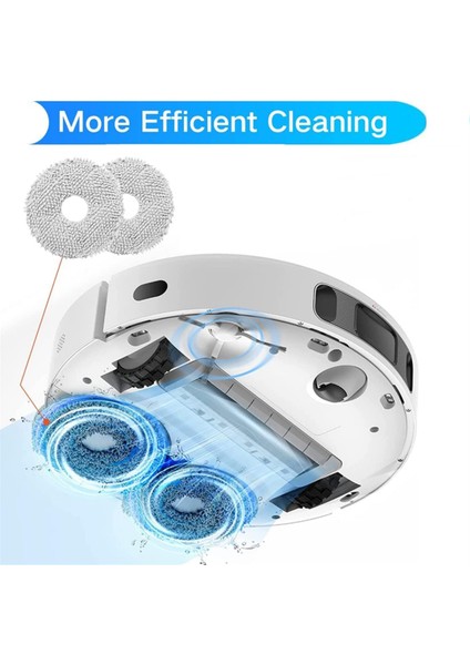 Omni M30 PRO/C107 Robot Süpürge Paspas Parçaları Için Yedek Aksesuarlar Yan Ana Fırça Filtre Toz Torbası (Yurt Dışından) fırsatları