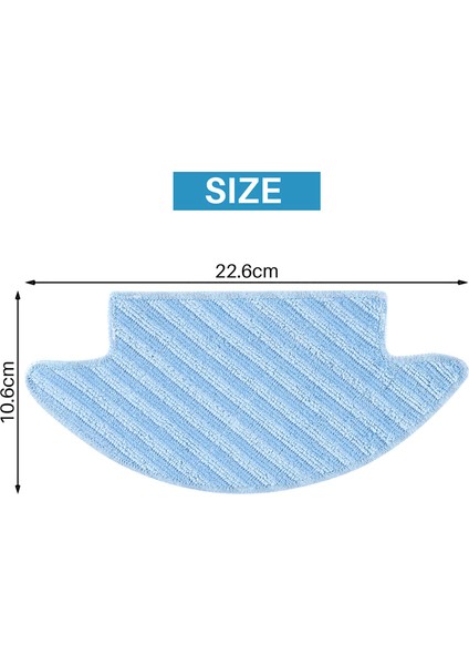 2 Adet Elektrikli Süpürge Paspas Bezi M210 M210S M210B M213 Robotik Parça Aksesuarları Yedek (Yurt Dışından) fiyatları