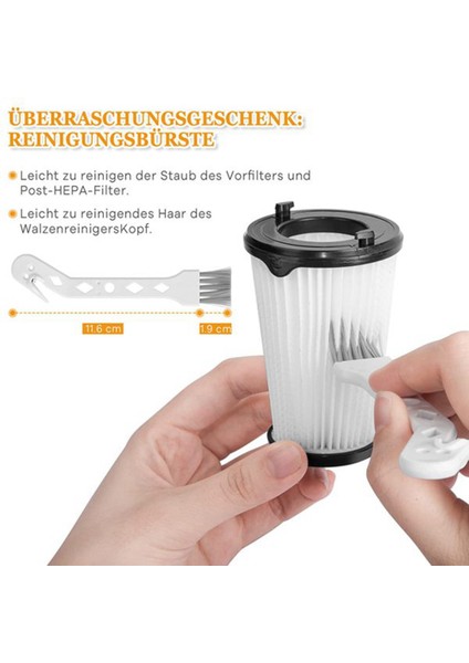 Ergorapido Elektrikli Süpürge Için Cx7 Filtresi, Hepa Değişimi Tüm Cx7-2 ve Qx8 Modelleri Numarası AEF150 (Yurt Dışından) fiyatları