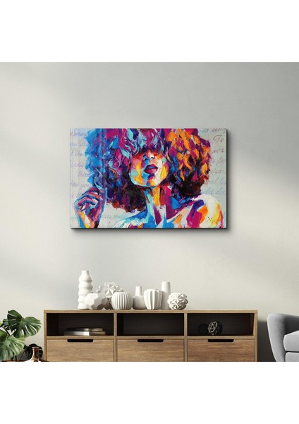 Abstract Painting Dekorasyon Cam Duvar Tablosu