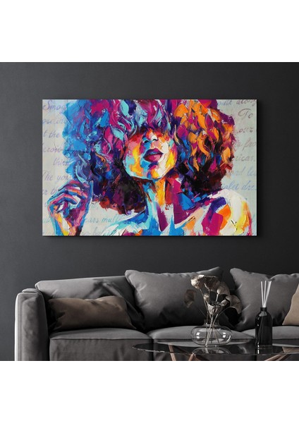 Abstract Painting Dekorasyon Cam Duvar Tablosu