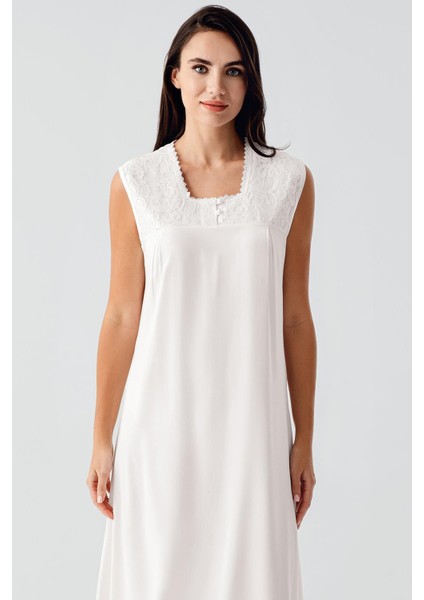 Elegant Dokuma Dantelli Viskoz Sabahlık Gecelik Takım indirimleri