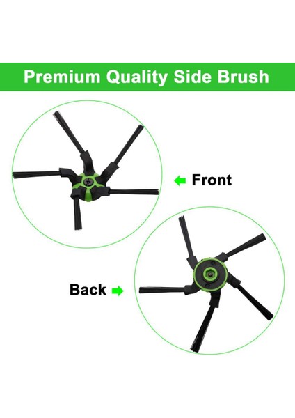 S9 + Temizlik Robotu Elektrikli Süpürge Aksesuarları Için 12 Adet Yan Fırça Değişimi (Yurt Dışından) indirimleri