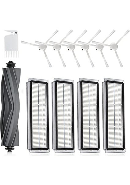 D10S / Pro Plus L10S L10 Ultra Elektrikli Süpürge Robotu Için 12 Parça Aksesuar Seti (Yurt Dışından)
