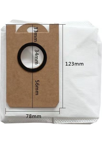 Ana Yan Fırça Paspas Bezi Toz Torbası ve Filtre Yedek Aksesuar Kitleri R1 Robotik Süpürge Için (Yurt Dışından) fırsatları