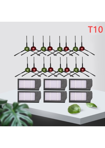 T10 Robotik Süpürge Için 22 Adet Yedek Parça Yıkanabilir Yan Fırçalı Hepa Filtre (Yurt Dışından) indirimleri