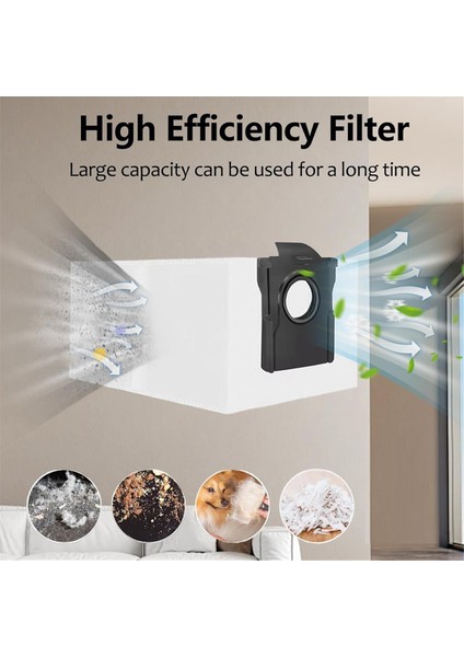 E30 Ultra Robot Süpürge Yedek Parçaları Ana Yan Fırça Hepa Filtreler Paspas Bezi Toz Torbaları (Yurt Dışından) indirimleri