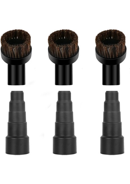 6 Adet Üniversal Elektrikli Süpürge Toz Alma Toz Fırçası Hortum Adaptörü Dönüştürücü Vakum Aksesuarları Kitleri Konnektör (Yurt Dışından)