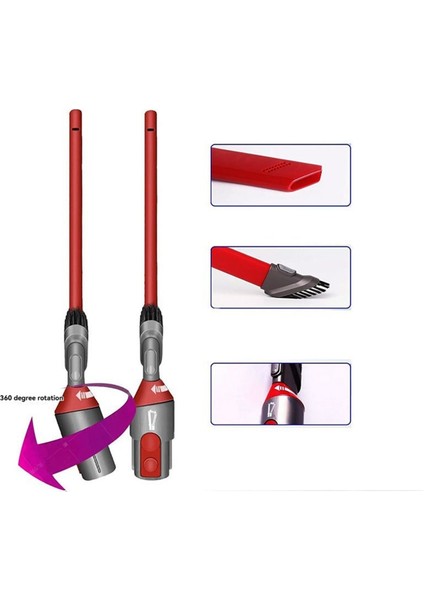 V7 V8 V10 V11 V12 V15 Elektrikli Süpürge Aksesuarları Yedek Parçaları Için Fırça ve Motor Anahtarı Kilidi Seti (Yurt Dışından) modelleri