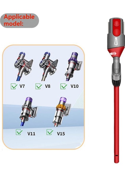 V7 V8 V10 V11 V12 V15 Elektrikli Süpürge Aksesuarları Yedek Parçaları Için Fırça ve Motor Anahtarı Kilidi Seti (Yurt Dışından) indirimleri