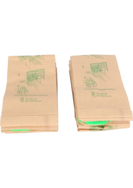 Cleanfairy Elektrikli Süpürge Torbaları Bork V701 V702 9721 9821 9921 V700 V7010, V7011, V7012 (20 Adet) ile Uyumlu (Yurt Dışından) modelleri