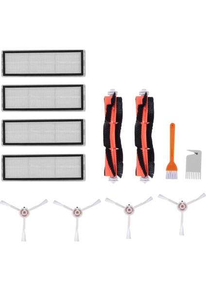 10 Paket Ana Fırça Yan Fırçalar Filtre 1c STYTJ01ZHM Robot Süpürge Parçaları Aksesuarları A (Yurt Dışından) modelleri