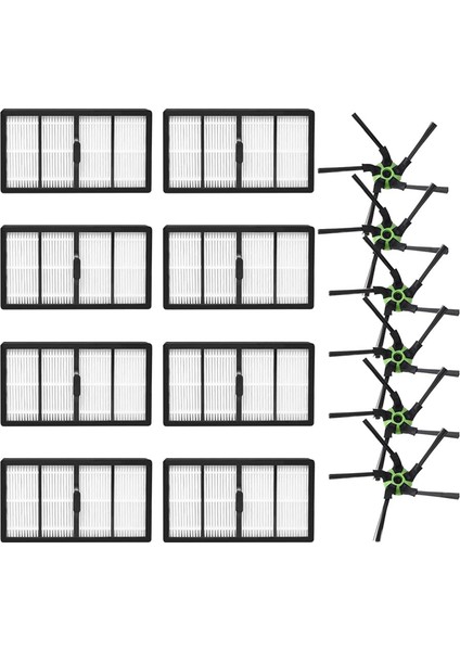 Yedek Parçalar Yan Fırça Hepa Filtresi S9 Plus Elektrikli Süpürge Aksesuarları ile Uyumlu (Yurt Dışından)