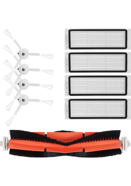 Mi Robot Süpürge 1/1s SDJQR01RR SDJQR02RR SDJQR03RR E3, S4, S4 Max, S5 Ana Yan Fırça Filtresi Için (Yurt Dışından) modelleri