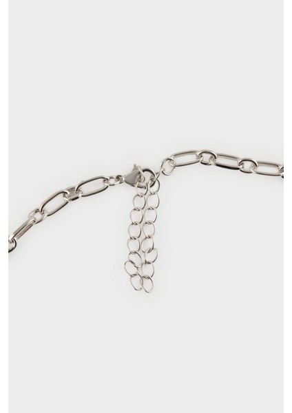 Kadın Silver Detaylı Charm Kolye E4468AXNS modelleri