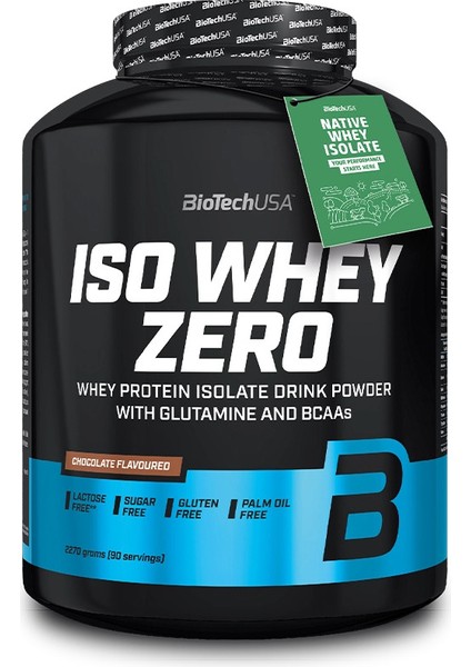 Biotechusa Iso Isolate Whey Protein Zero 2270G - 90 Servis