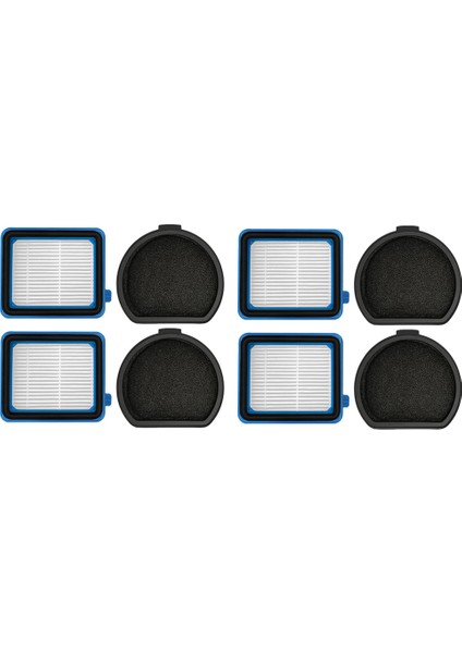 4 Set Filtre Elemanları Elektrikli Süpürge Yedek Aksesuarları PF91-5EBF PF91-5BTF PF91-6BWF (Yurt Dışından)