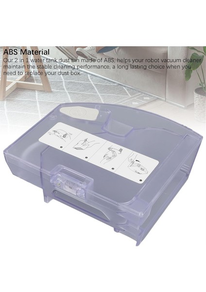 Adet 2'si 1 Arada Elektrikli Süpürge Su Tankı Toz Kutusu T8// Q7MAX+ Süpürme Robotu Aksesuarları (Yurt Dışından) modelleri