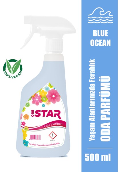 Okyanus Kokulu Oda ve Çamaşır Kokusu Spreyi 500 Ml