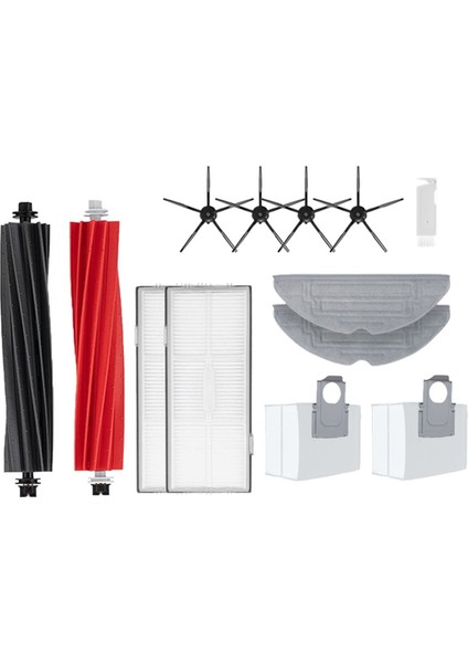 S8 Pro Ultra Fırça Filtre Mop Choth Toz Torbaları Parçaları Için (Yurt Dışından)