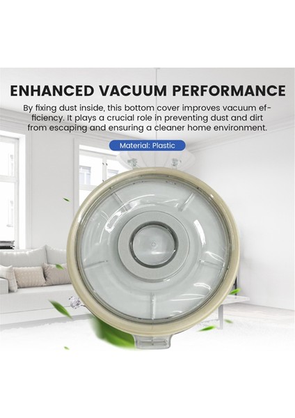 R10 R10PRO Kablosuz Elektrikli Süpürge Için Toz Haznesi Alt Kapağı (Yurt Dışından)