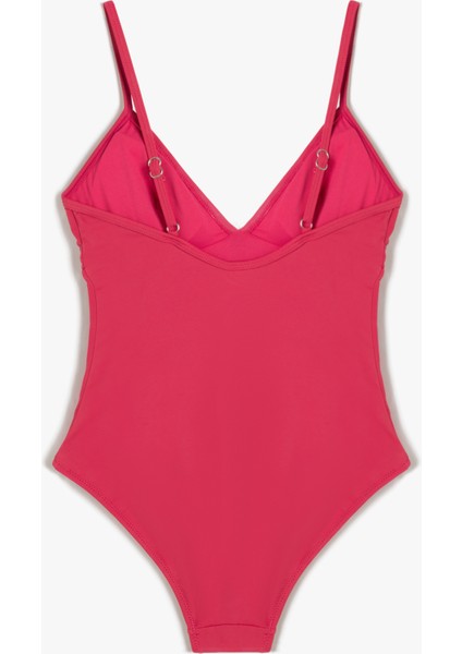 Astarlı V Yaka Ince Askılı Mayo fiyatları