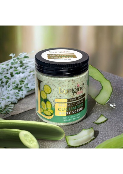 Peeling Salatalık Özlü Body Scrup 500ML