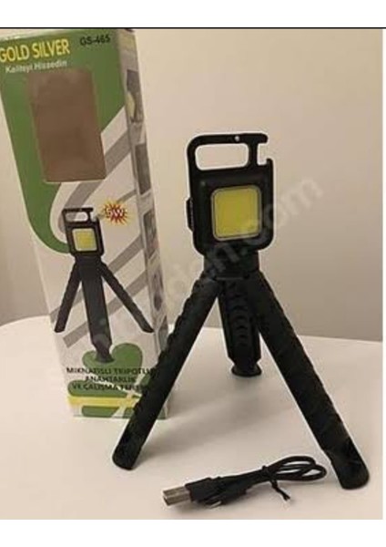 Gold Silver Gs 465 Çok Amaçlı Tripot Fener