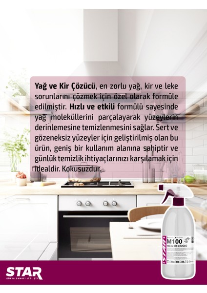 Ağır Yağ Çözücü 1000 ml