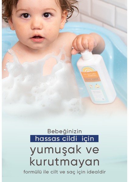 Organik Bebek Şampuanı Aloe Vera ve Rezene Özlü 350 ML