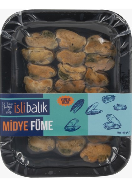 Midye Füme100 gr