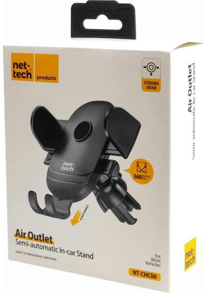 NT-CHC08 Araç Içi 360 Dönerli Telefon Tutucu fiyatları