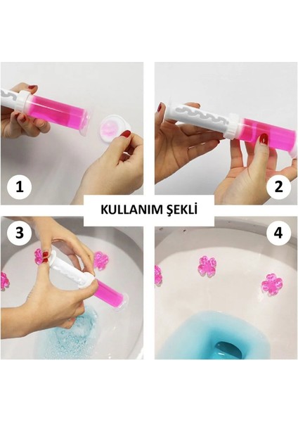 Mor Tuvalet Temizleme Jeli Klozet Banyo Koku Giderici Damga Seti Desenli Koku Giderici Wc Jeli indirimleri